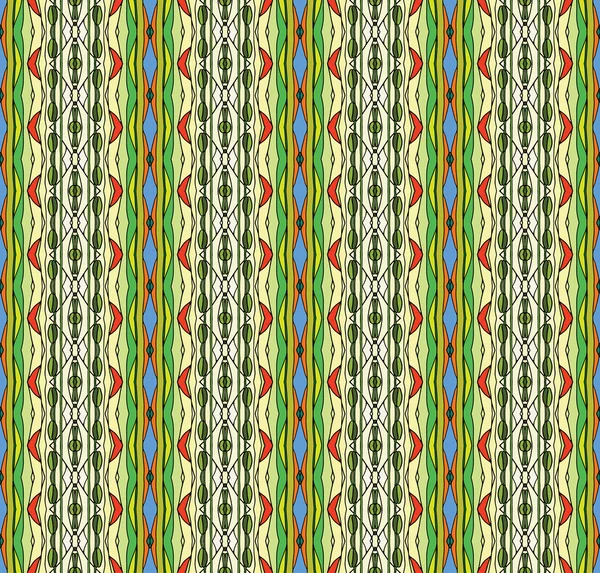 Seamless decorative color retro pattern — Stock Photo, Image