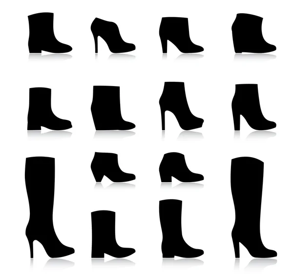 Mode kvinnor skor vektor — Stock vektor