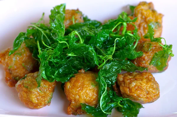 Fried fish patty — Stock Photo, Image