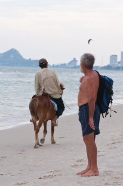 Hua hin beach, Tayland