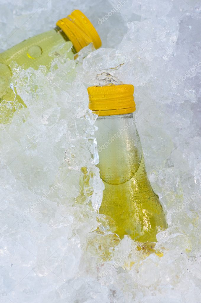 Yellow Mineral Salts Drink Water Bottle Stock Photo C Hinnamsaisuy