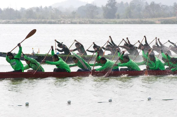 Хуа Хин длинные лодки конкурс 2011 — стоковое фото