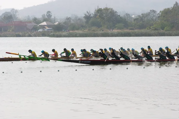 Hua Hin Long Boat Competition 2011 — Stock Photo, Image