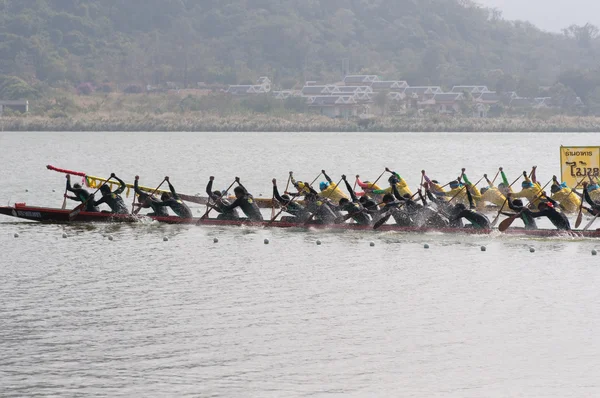 Hua Hin Long Boat Competition 2011 — Stock Photo, Image