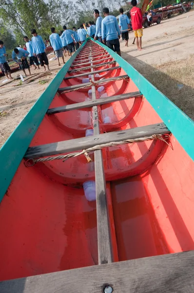 ホア ヒンの長いボートの競争 2011 — ストック写真