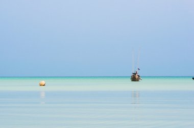 küçük bir balıkçı teknesi surin Adası, Tayland