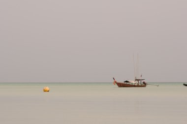 küçük bir balıkçı teknesi surin Adası, Tayland