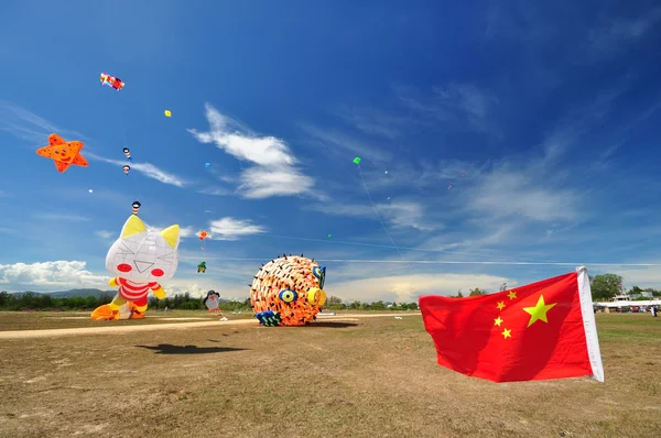 Thailand International Kite Festival 2012 — Stock Photo, Image