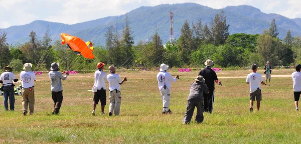 Thailand internationella kite festival 2012 — Stockfoto