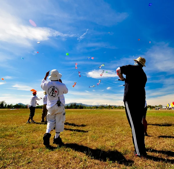 Thailand International Kite Festival 2012 — Stock Photo, Image