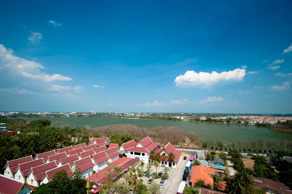 Landscape of Khonkaen lake, Thailand — Stock Photo, Image