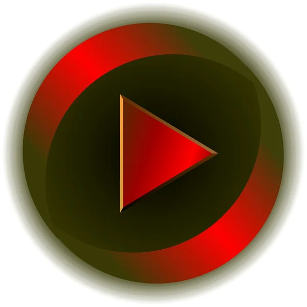 [ビデオ] ボタン — ストックベクタ