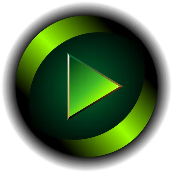 Video knop — Stockvector