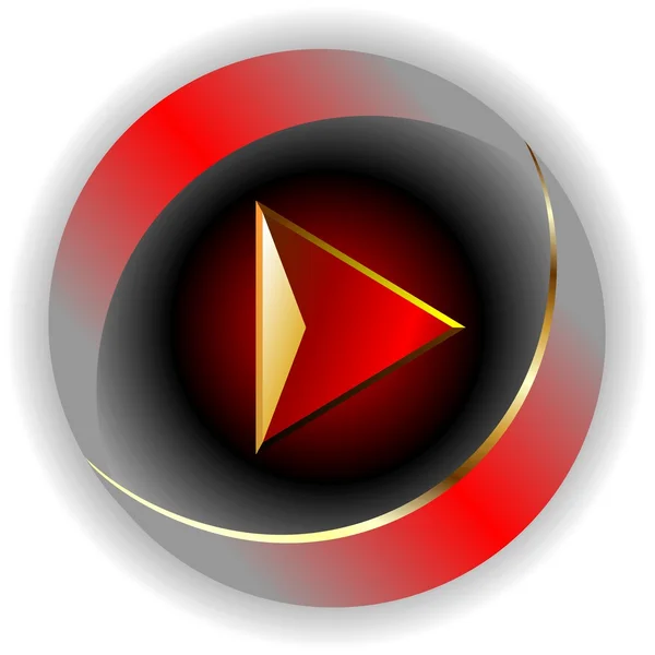 Télécharger bouton rouge — Image vectorielle