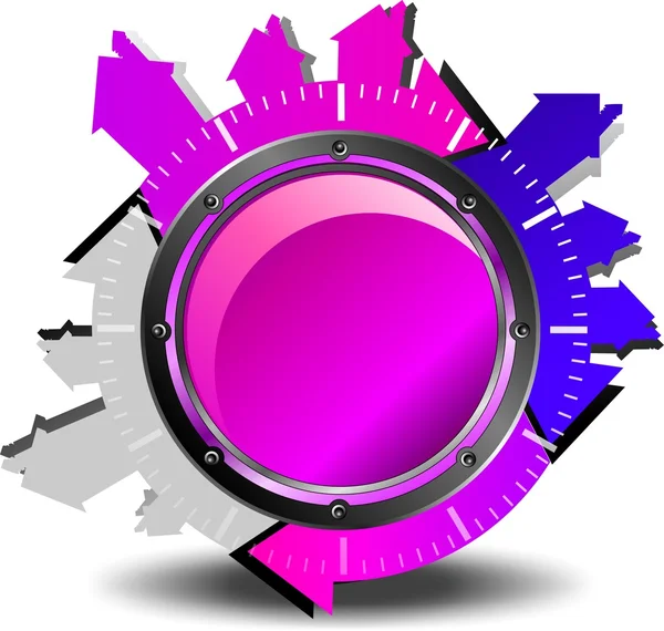 Botón Lilac descarga — Archivo Imágenes Vectoriales