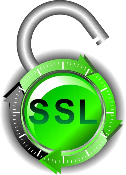 SSL - Seguridad — Foto de Stock