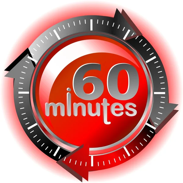 60 minutes — Image vectorielle