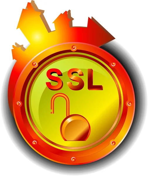 SSL - Oro di sicurezza — Foto Stock