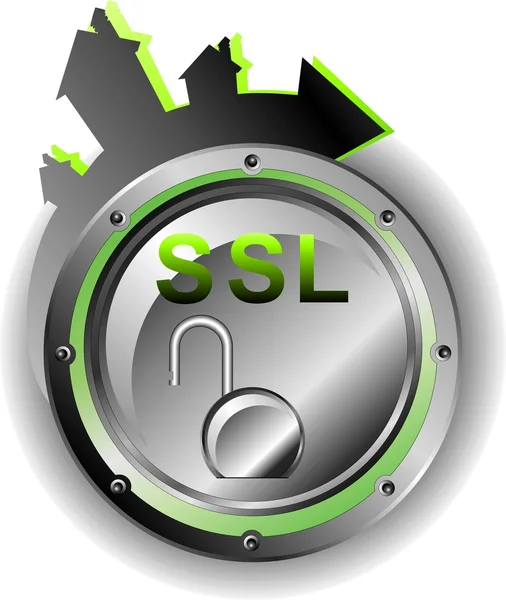 SSL - bezpečnost — Stock fotografie
