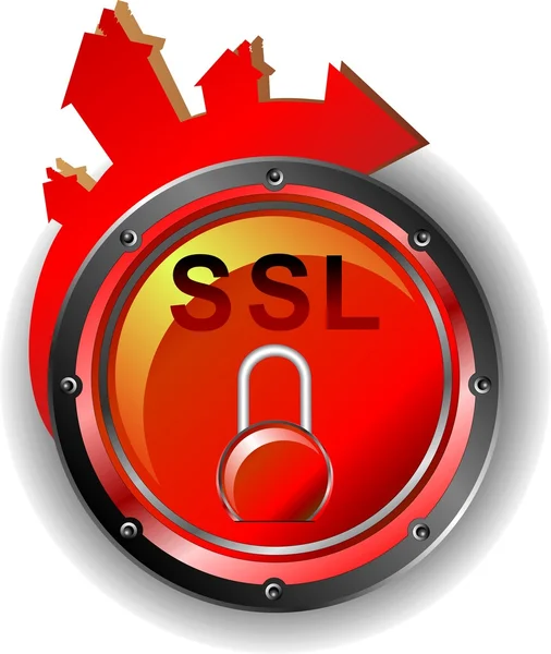 SSL - การรักษาความปลอดภัย — ภาพถ่ายสต็อก