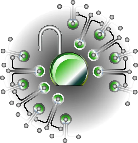 SSL - безпеки — стокове фото