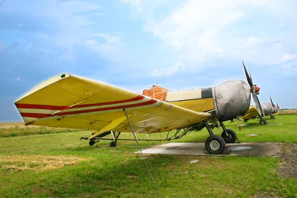 stock image Old aircraft