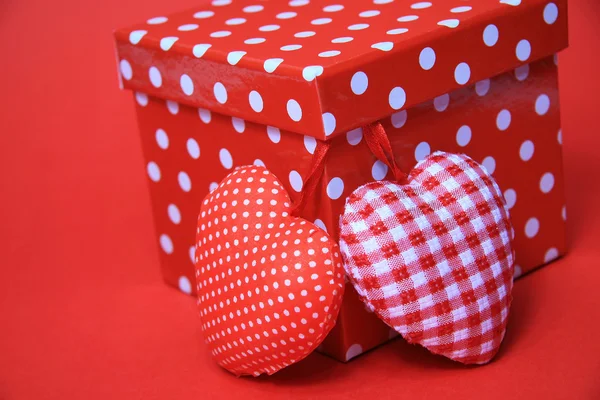 Red Gift box — Stock Photo, Image