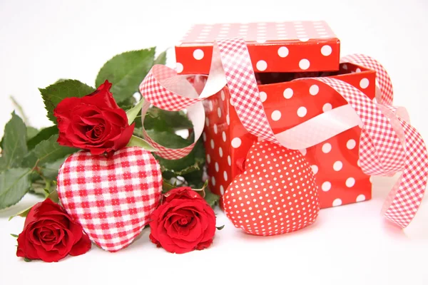 Walentynki pudełko — Zdjęcie stockowe