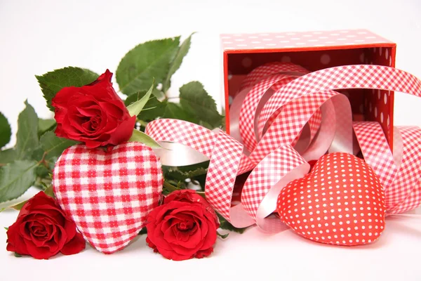 Walentynki pudełko — Zdjęcie stockowe
