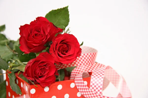 Caixa de presente Valentine — Fotografia de Stock