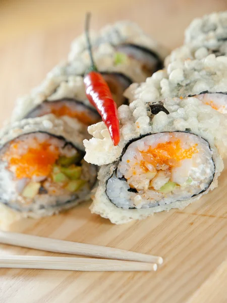 Hete sushi — Stockfoto