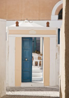 Santorini görünümü