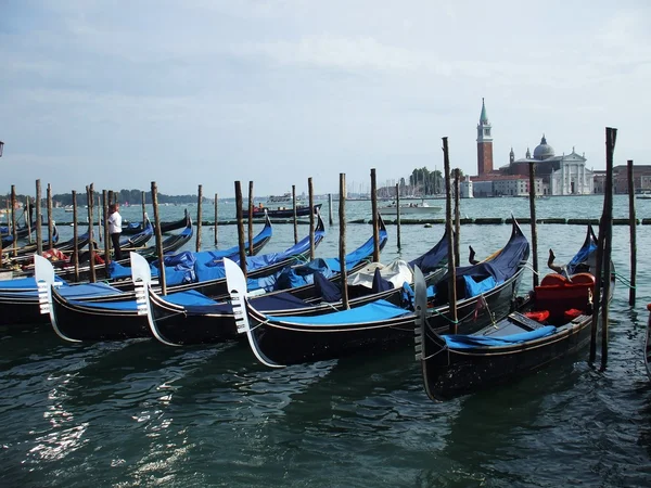 Venetian gondolas — Stock Photo, Image