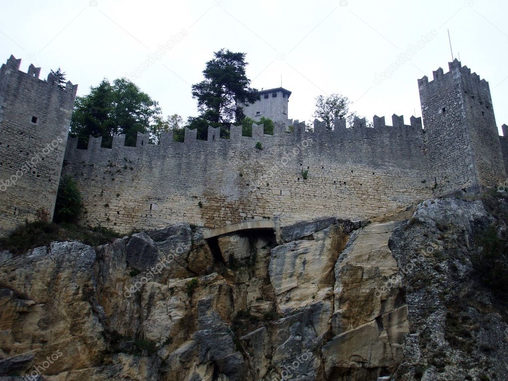 Castle medieval of San Marino