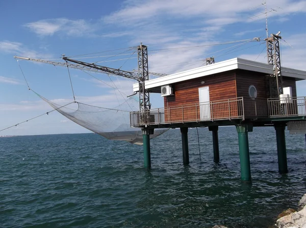 Casa do pescador (bilancione adriatic ) — Fotografia de Stock