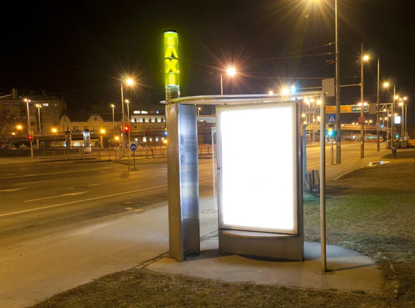 stock image Blank Billboard at taxi state