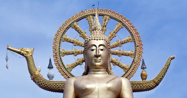 The golden big buddha — Stock Photo, Image