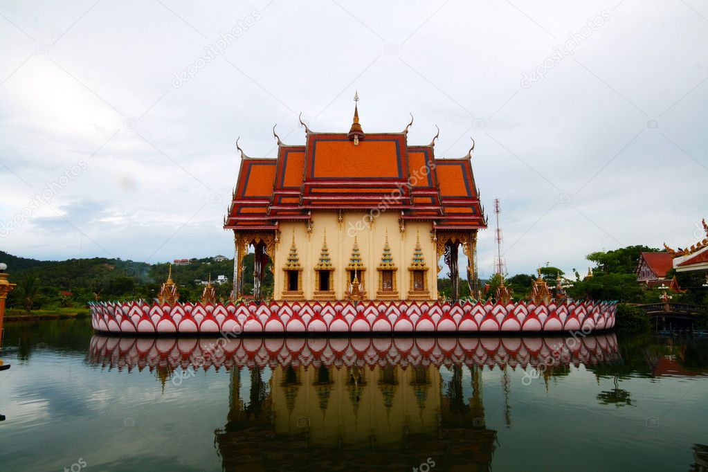 The buddhist Thai temple