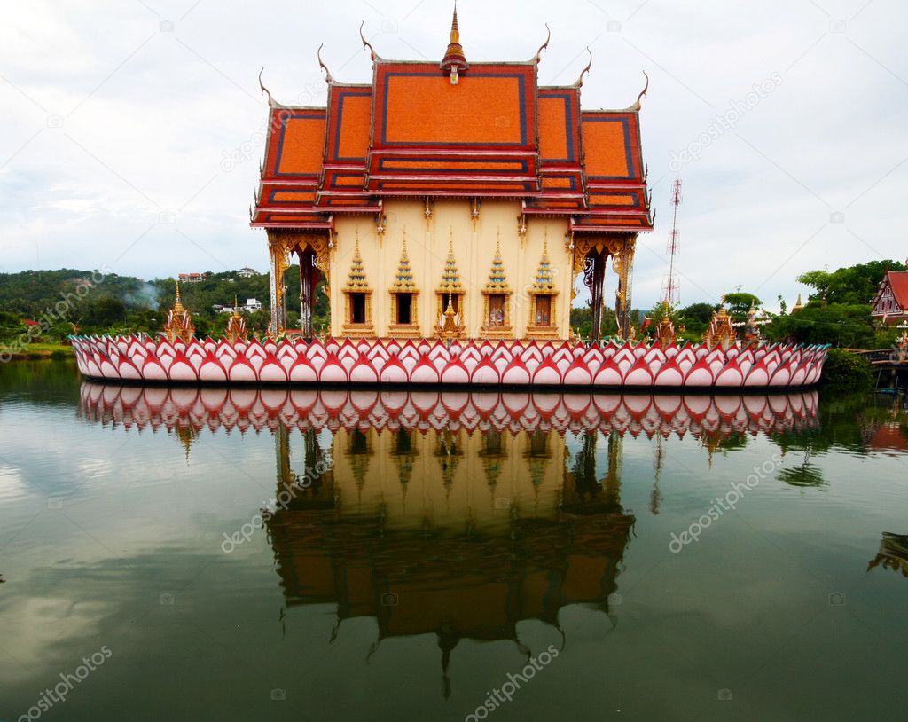 The buddhist Thai temple