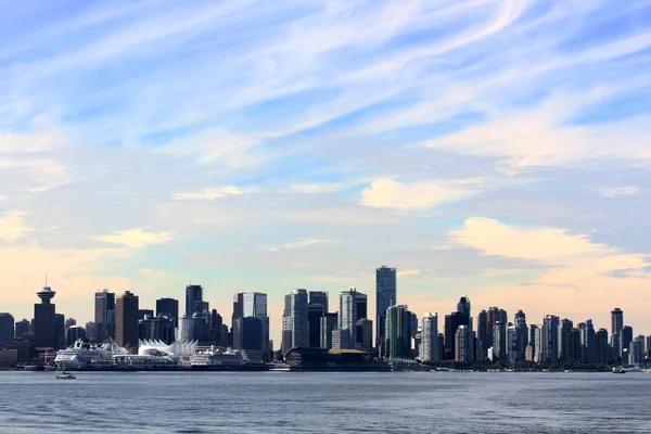 Vancouver şehir merkezinin panoramik — Stok fotoğraf