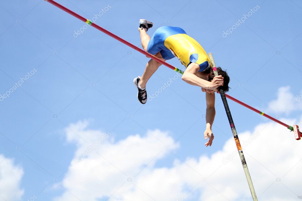 Pole vault competition – Stock Editorial Photo © DenysKuvaiev #10398037