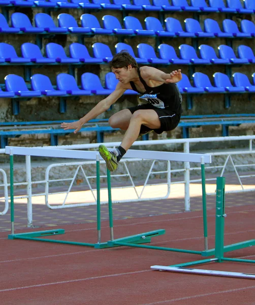 400 metros obstáculos competencia —  Fotos de Stock