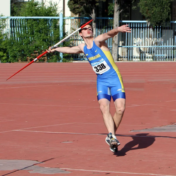 Javelin throw konkurence — Stock fotografie