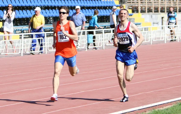 On the 800 meters race — Stock Photo, Image