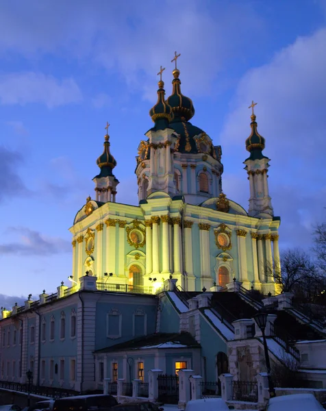 Kiev, Ukrayna 'daki St. Andrew Kilisesi — Stok fotoğraf