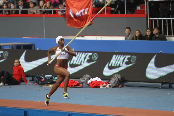 Yarisley Silva - Cuban pole vaulter — Stock Photo, Image