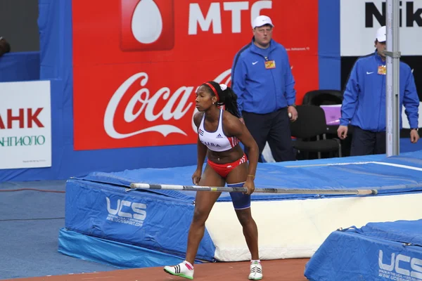 Yarisley silva - kubánský pólu atlet wins druhé místo — Stock fotografie