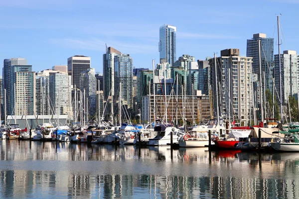 Vancouver Canada cidade no centro da cidade — Fotografia de Stock