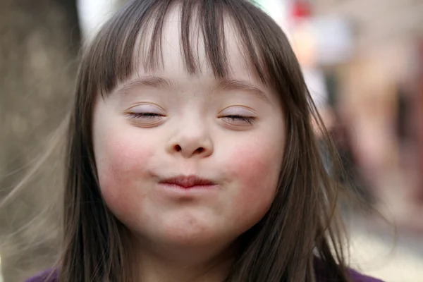 stock image Portrait of beautiful young girl