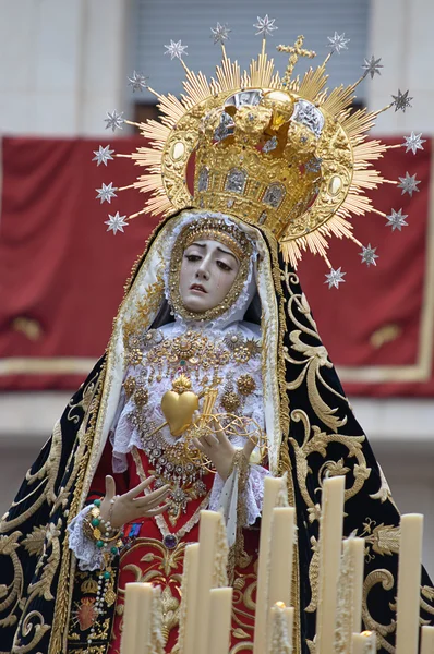 stock image Virgin of pains